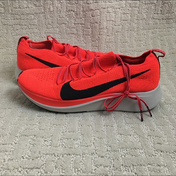Nike Other - Nike Zoom Fly Flyknit Bright Crimson Red Black